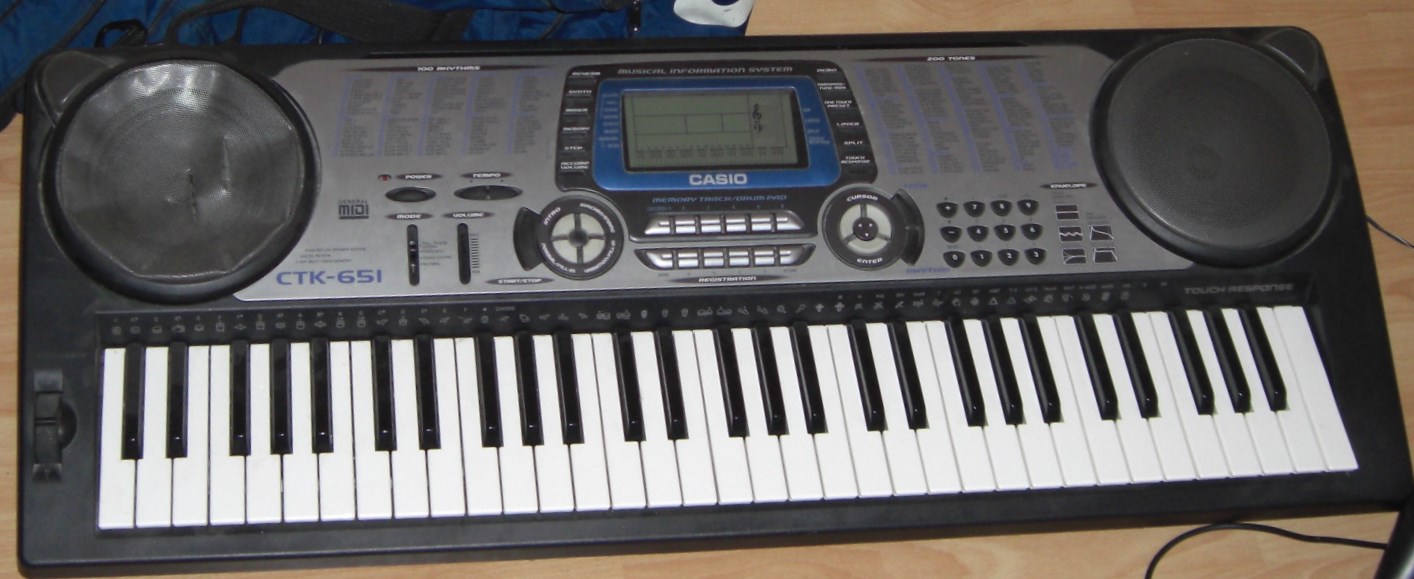 casio ctk 651 synthethizer